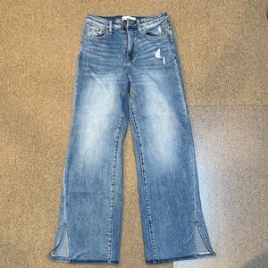 Vervet Blue Distressed Women's Jeans